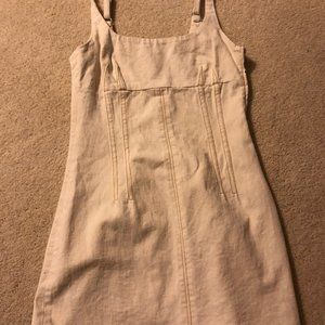 BDG Urban Outfitters Ivory Denim Dress